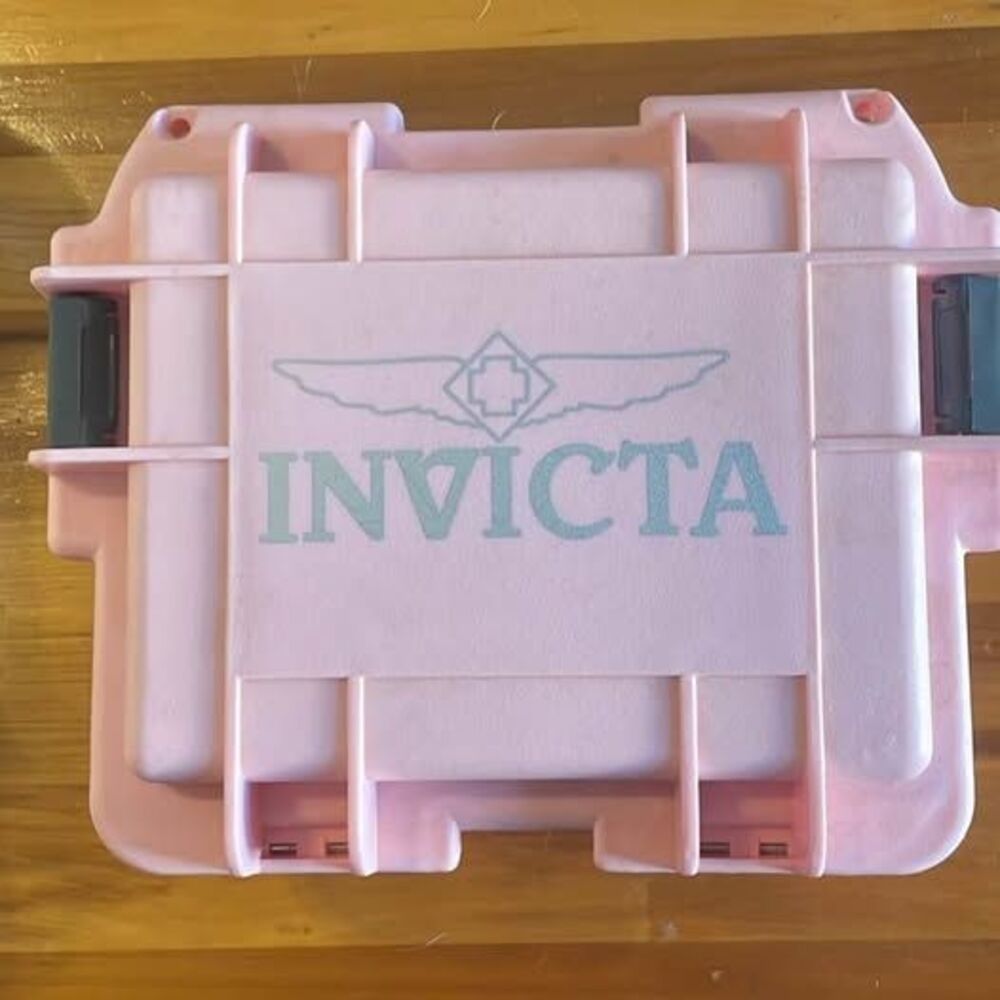 Invicta Hard Watch Case Pink Holds 3